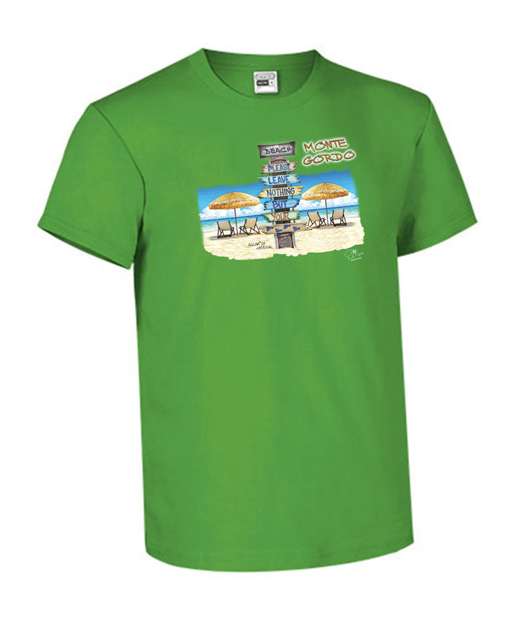 T-shirt Kids Pegadas Monte Gordo