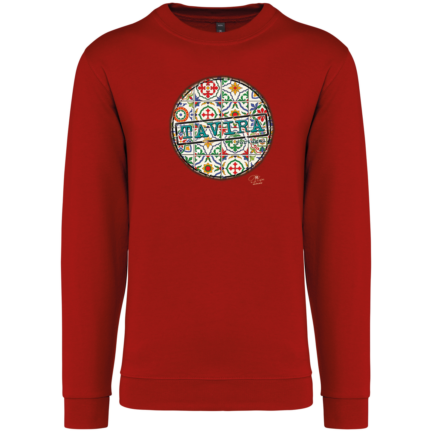 Sweatshirt Kariban sem Capuz Pin Tavira