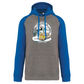 Sweatshirt Bicolor com capuz Surf Life Ilha da Madeira