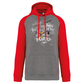 Sweatshirt Bicolor com capuz Carreira 22