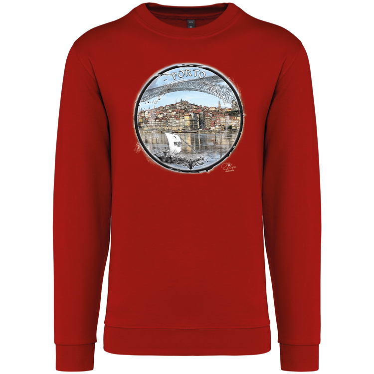 Sweatshirt Kariban sem Capuz Selo Porto