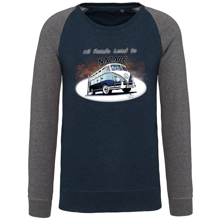 Sweatshirt sem capuz All Roads Lead to Nazaré