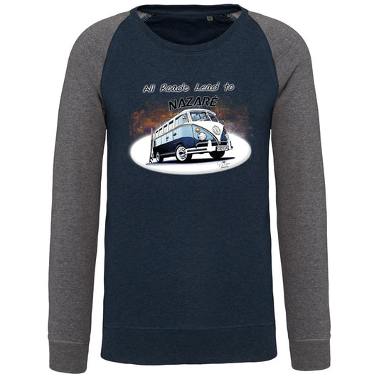 Sweatshirt sem capuz All Roads Lead to Nazaré