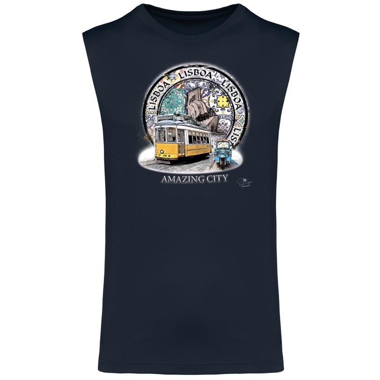 T-shirt Alças Amazing City Lisboa
