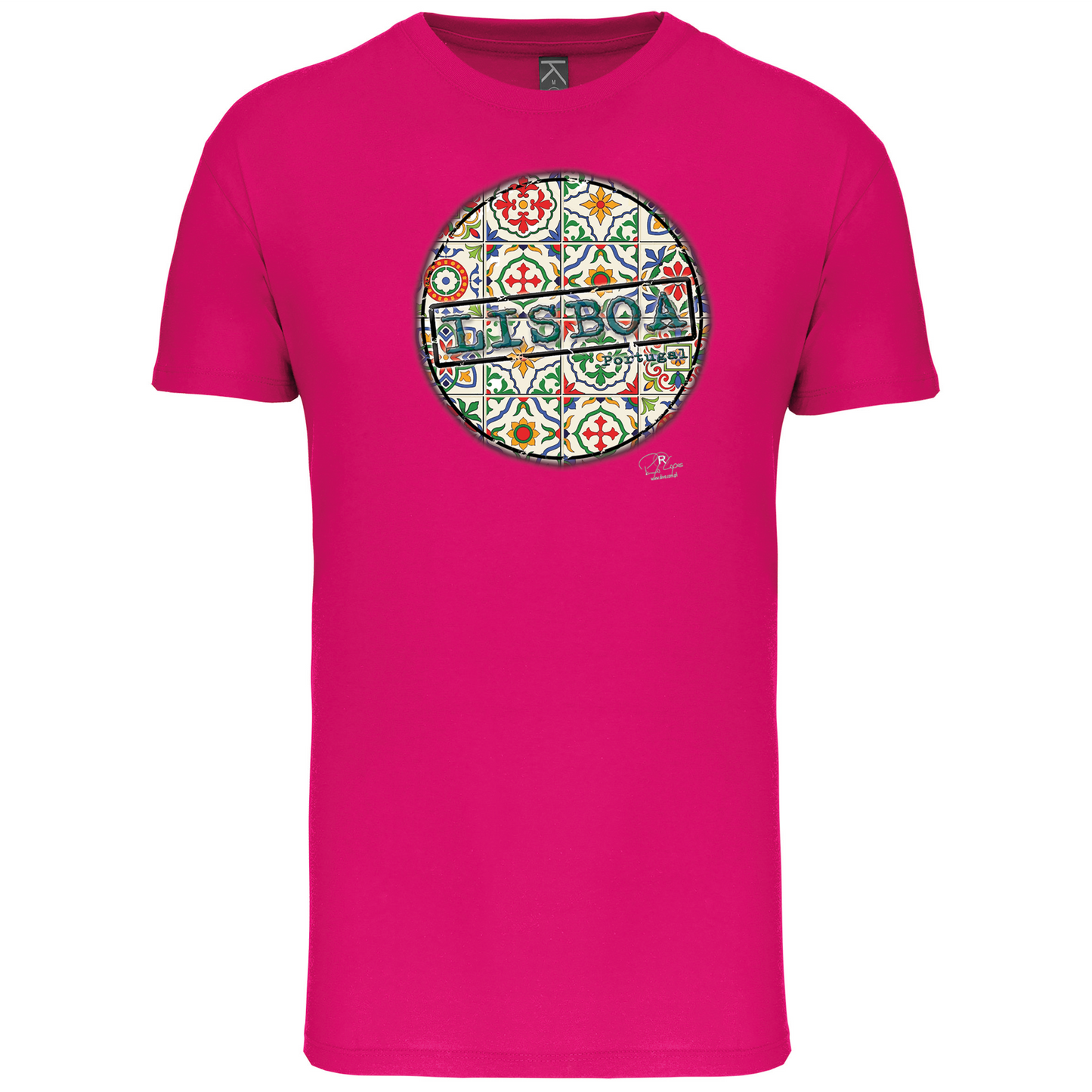 T-Shirt Algodão Biológico Pin Lisboa