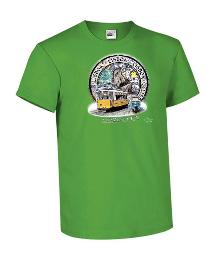 T-shirt Kids Amazing City Lisboa