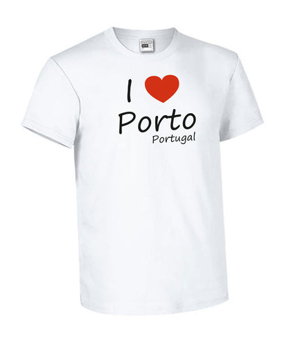 T-shirt Kids I Love Porto