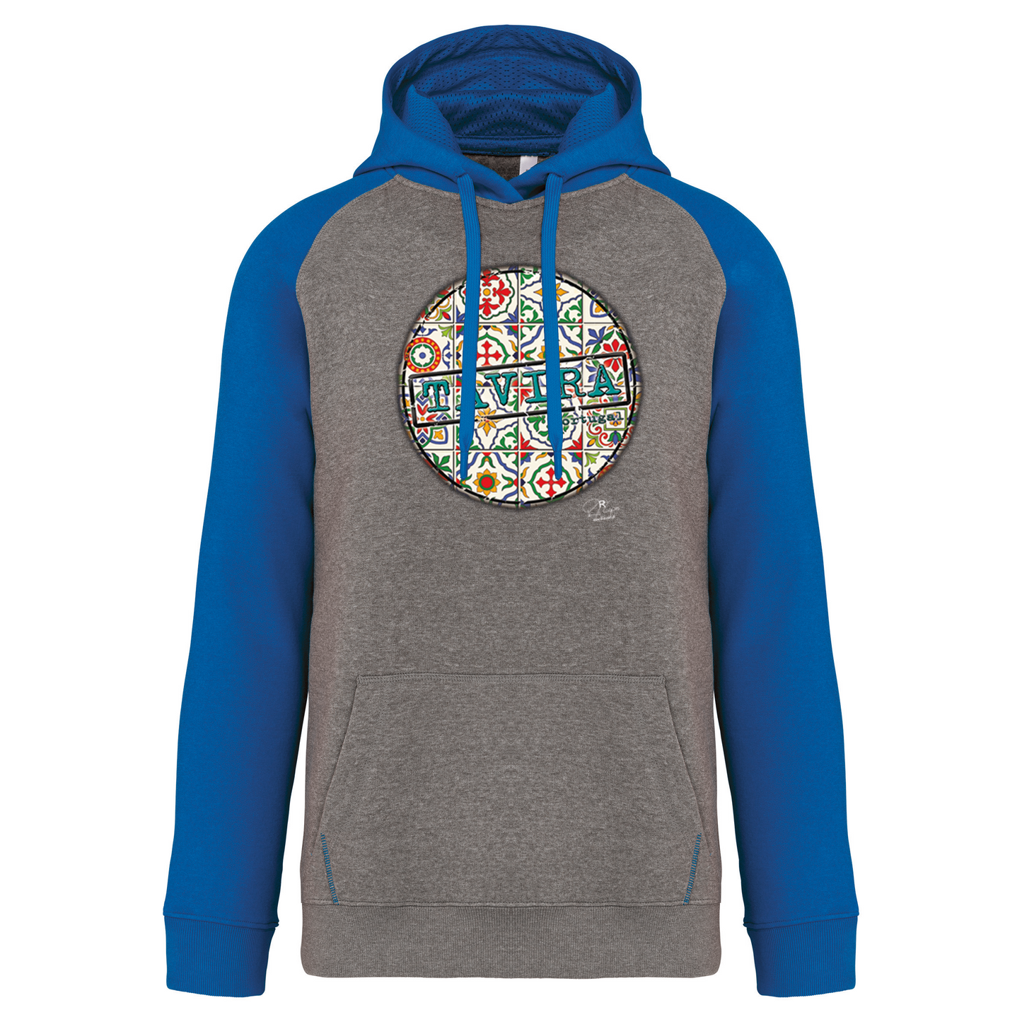 Sweatshirt Bicolor com capuz Pin Tavira