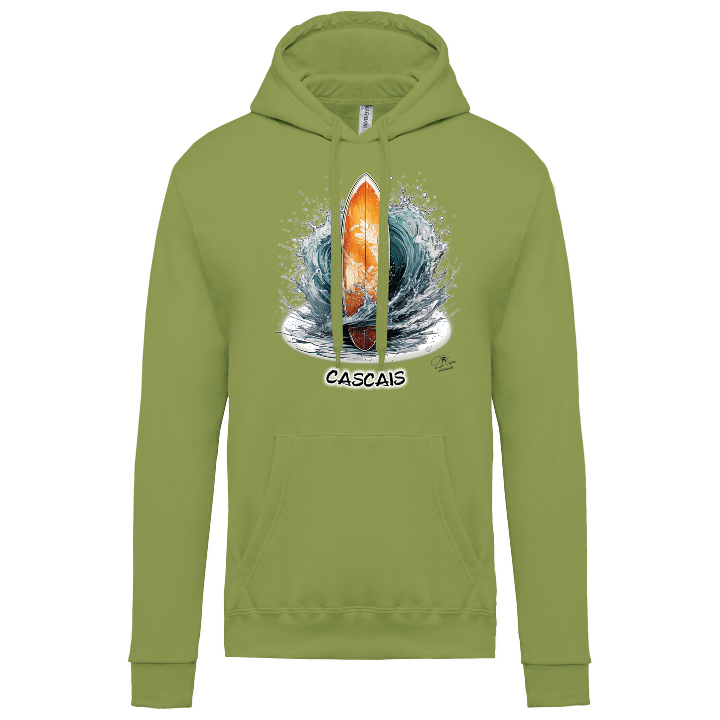Sweatshirt Kariban com Capuz Prancha Cascais