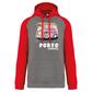 Sweatshirt Bicolor com capuz Gorduxinha Porto