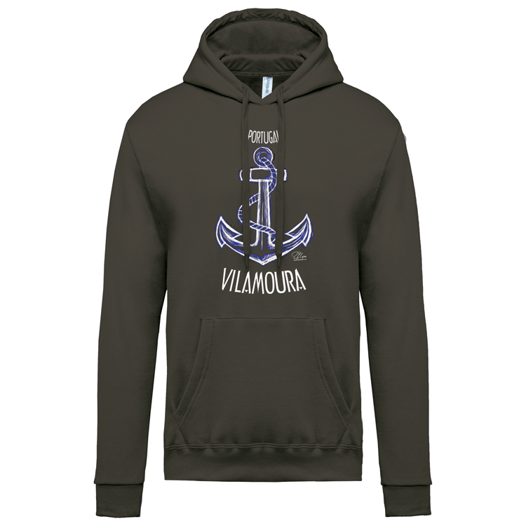 Sweatshirt Kariban com Capuz Âncora Vilamoura