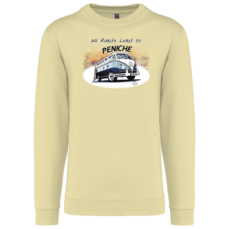 Sweatshirt Kariban sem Capuz All Roads Lead to Peniche