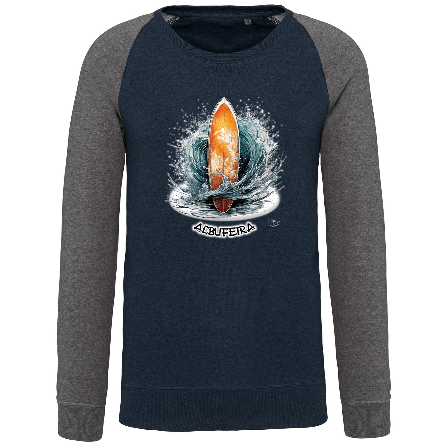 Sweatshirt Bicolor sem capuz Prancha Albufeira