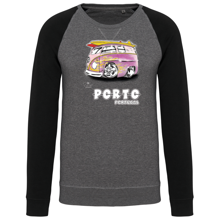 Sweatshirt Bicolor sem capuz Gorduxinha Porto