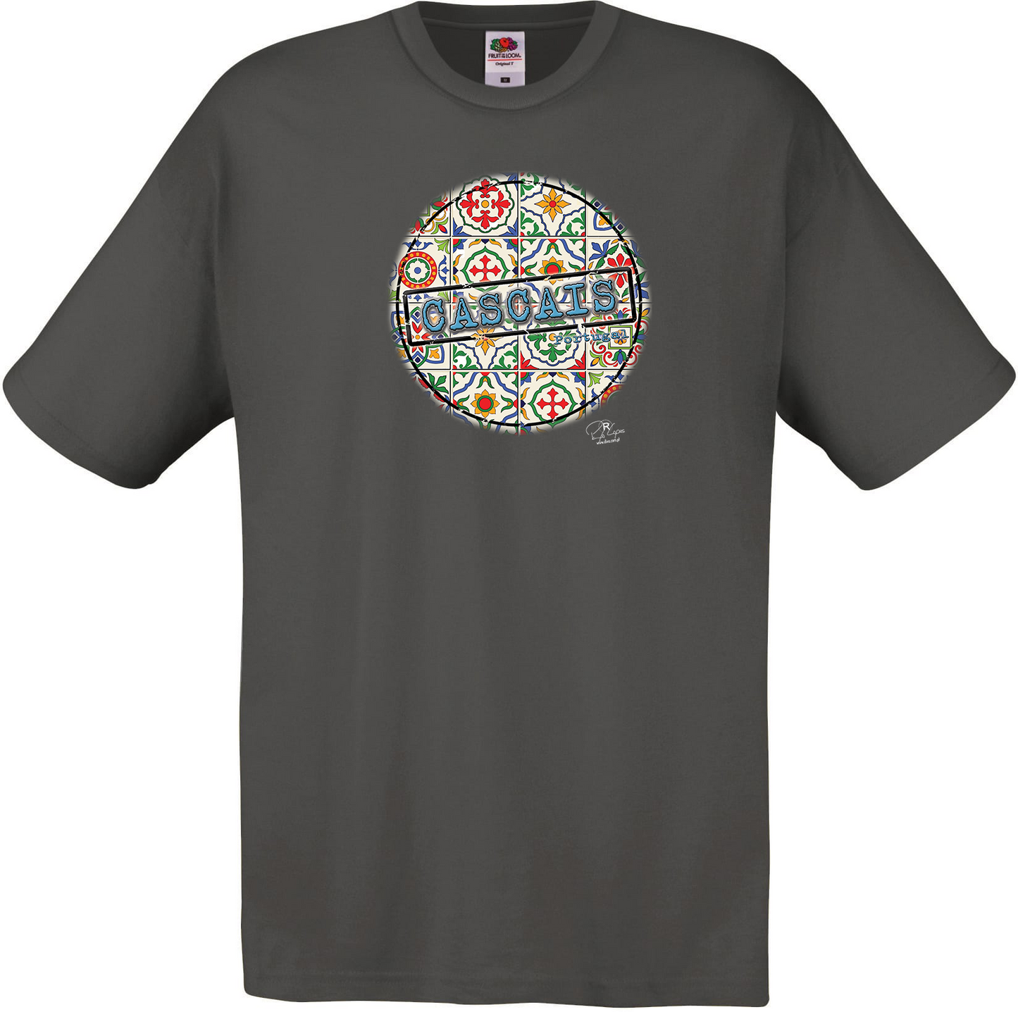 T-shirt Fruit of the Loom, Original 145g, Pin Cascais