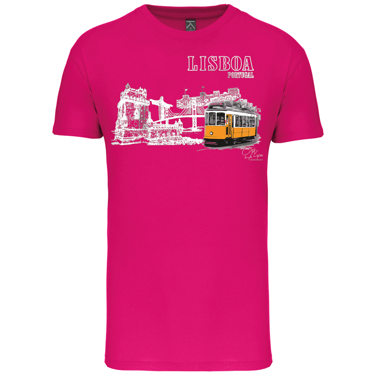T-Shirt Algodão Biológico Monumentos Lisboa