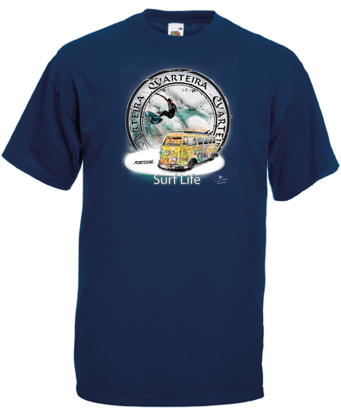 T-shirt Surf Life Quarteira