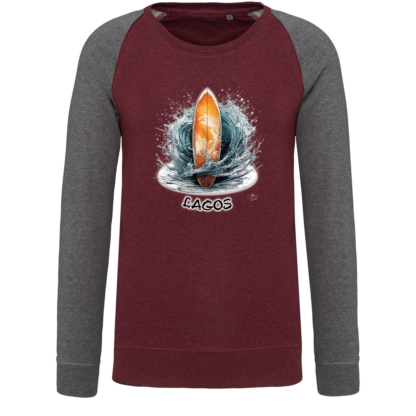 Sweatshirt Bicolor sem capuz Prancha Lagos
