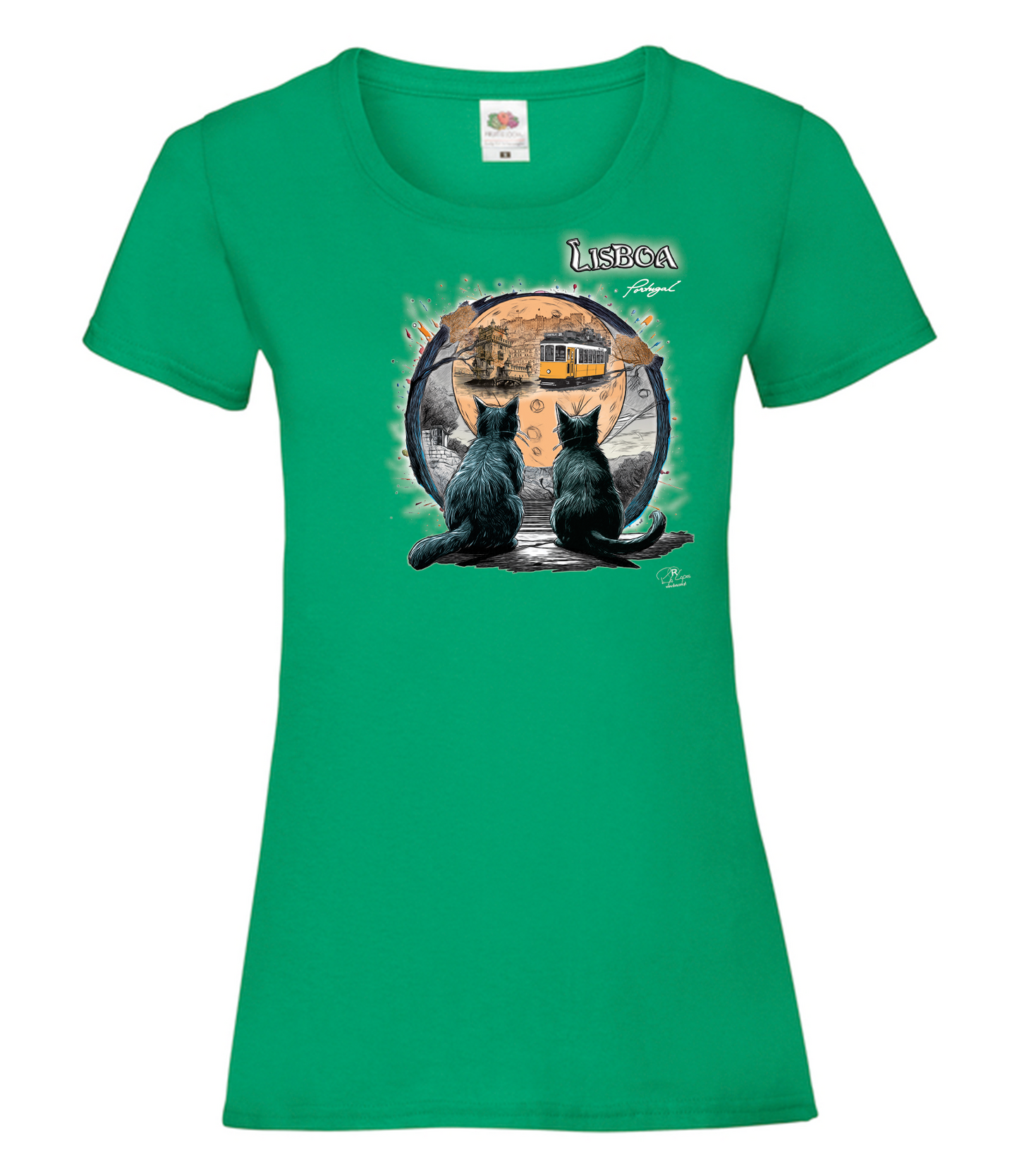 T-shirt Senhora Luar Lisboa