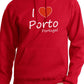 Sweatshirt I Love Porto