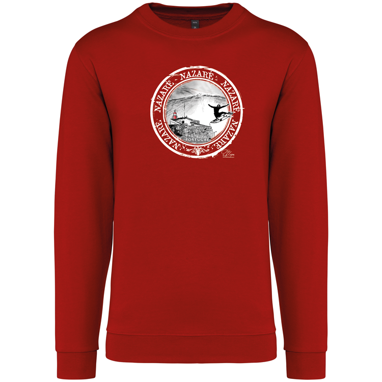 Sweatshirt Kariban sem Capuz Selo Nazaré