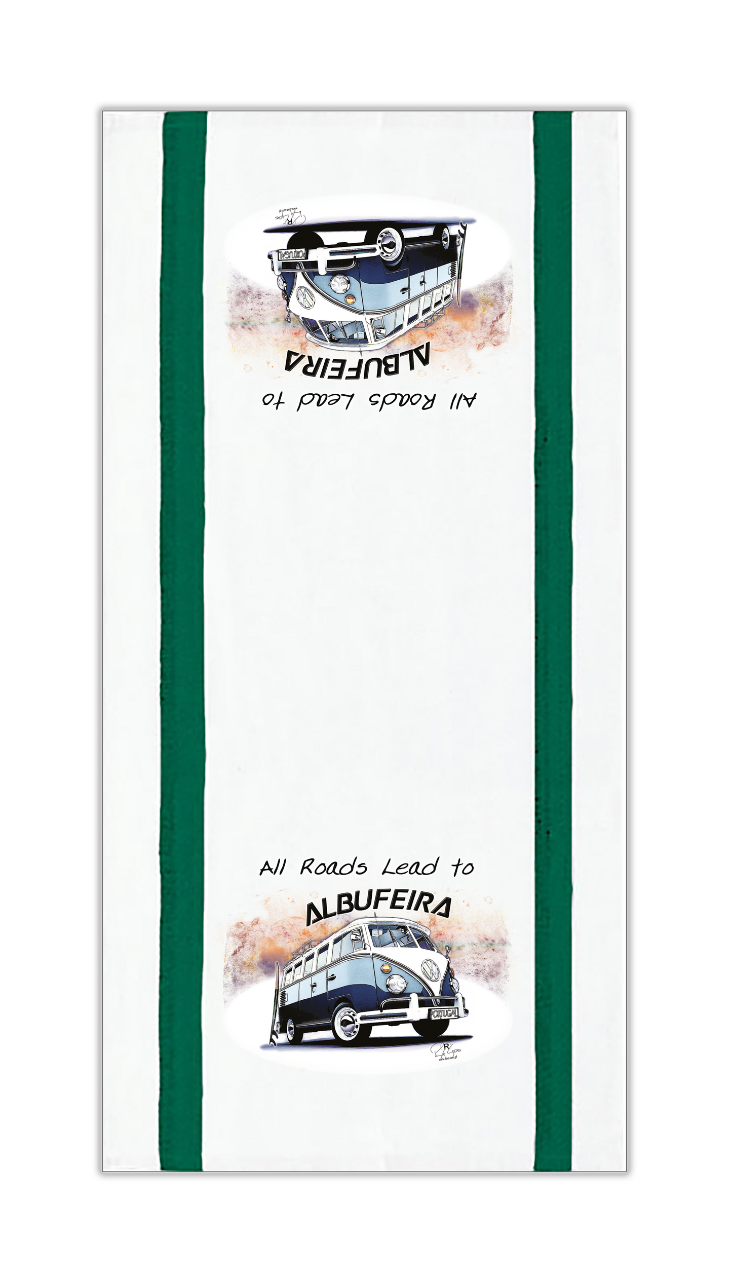 Panos de Cozinha All Roads Lead to Albufeira