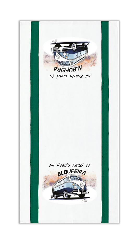Panos de Cozinha All Roads Lead to Albufeira