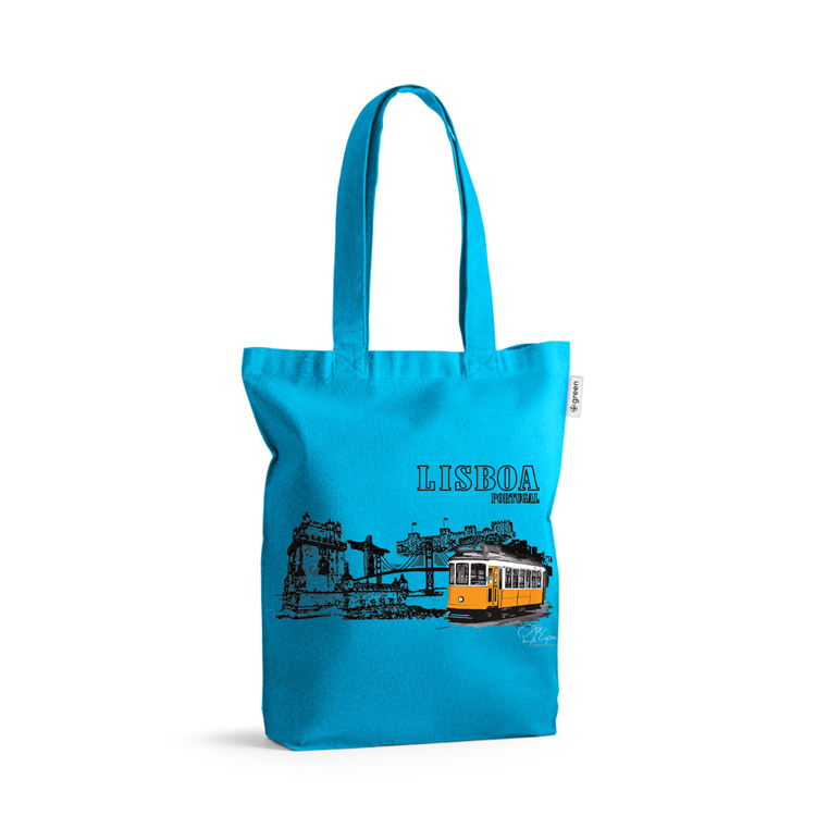Sacos de Algodão Ecológico 220g Monumentos Lisboa