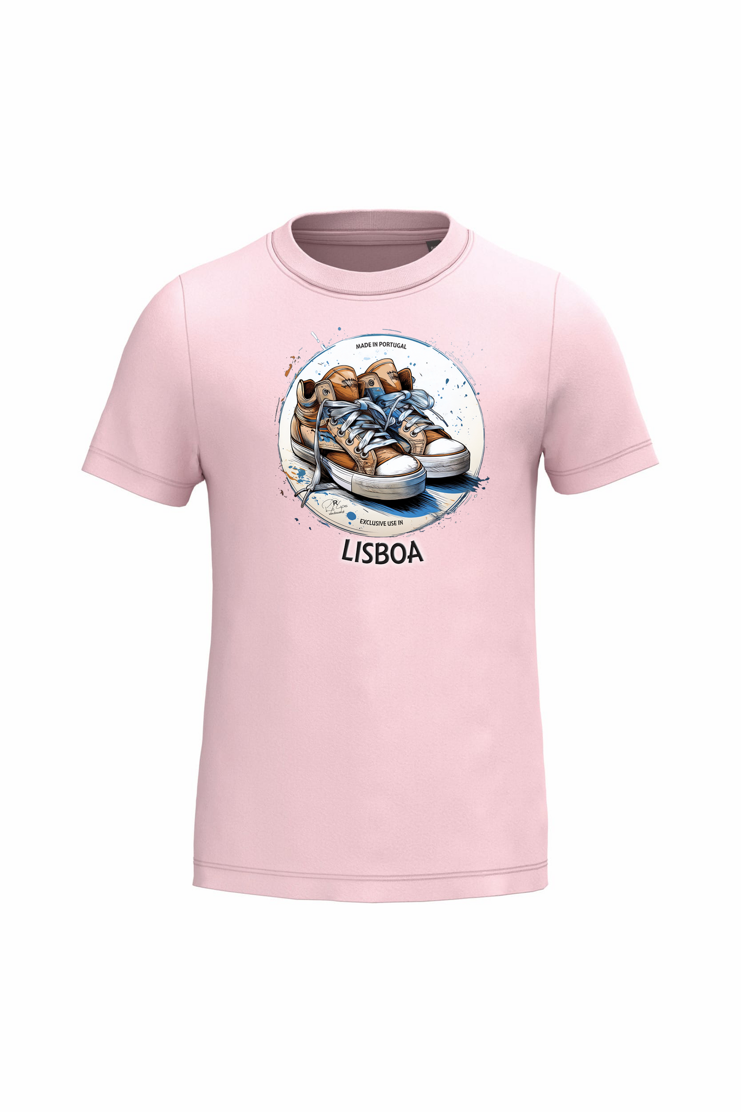 T-shirt de Criança Kariban Exclusive Lisboa