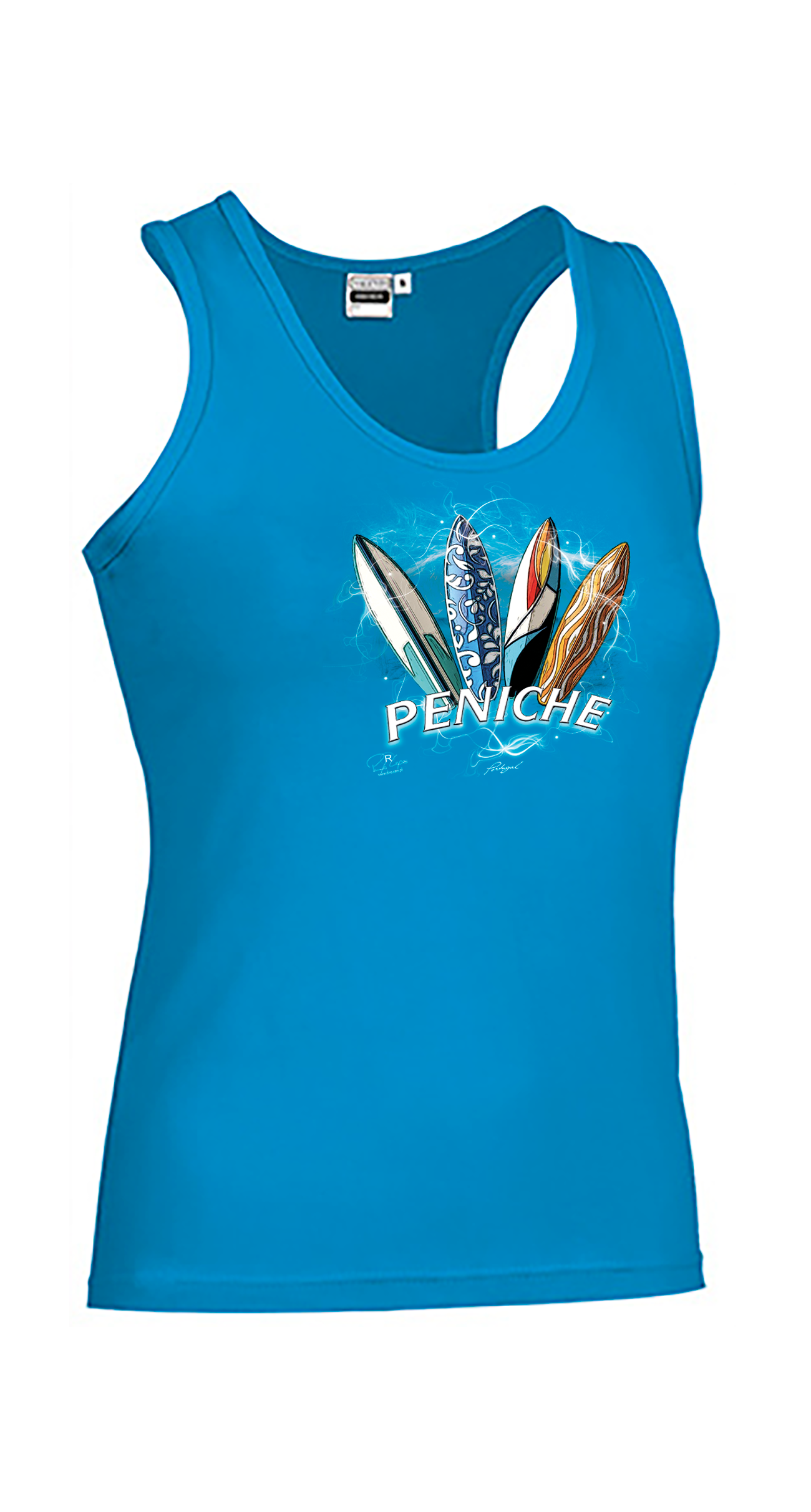 T-shirt Alças Senhora Surfboards Peniche