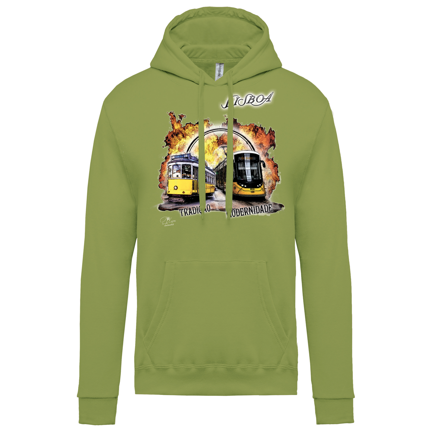 Sweatshirt Kariban com Capuz Tradição e Modernidade