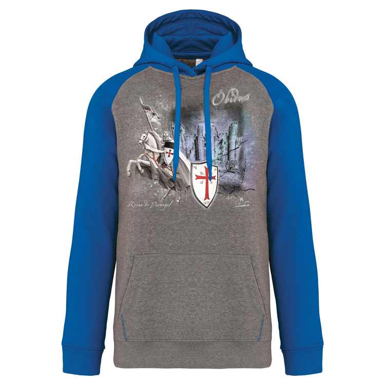 Sweatshirt Bicolor com capuz Reino de Portugal