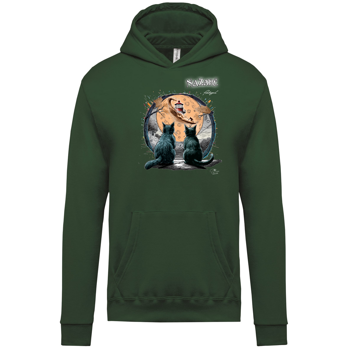 Sweatshirt capuz Kariban Kids Luar Nazaré