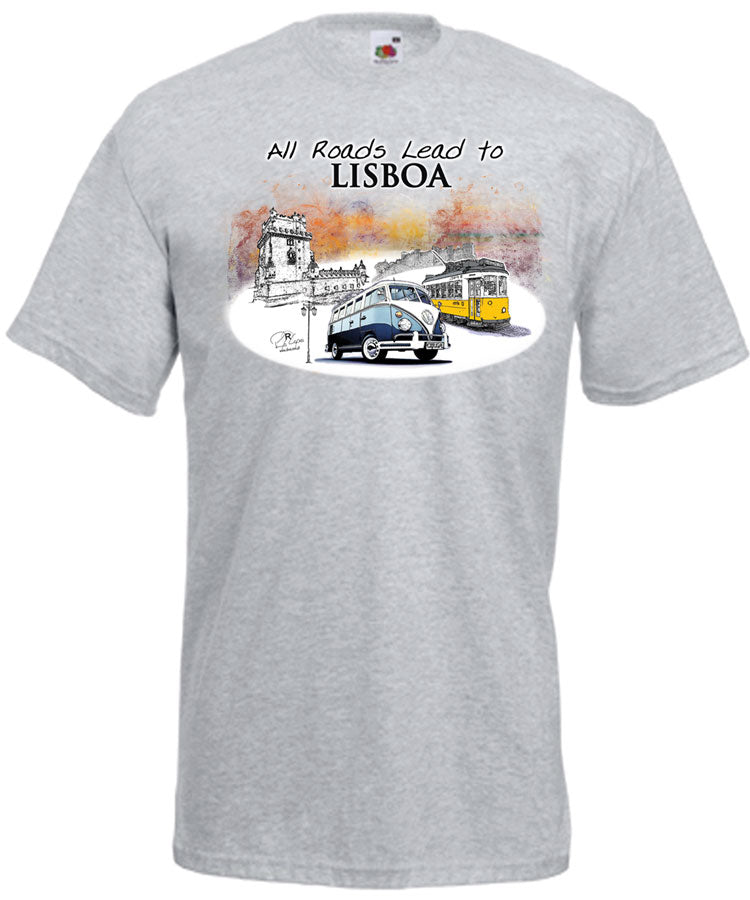 T-shirt All Roads Lead to Lisboa