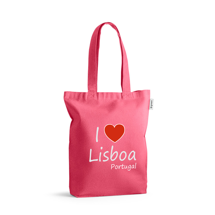 Sacos de Algodão Ecológico 220g I Love Lisboa