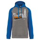 Sweatshirt Bicolor com capuz Clérigos