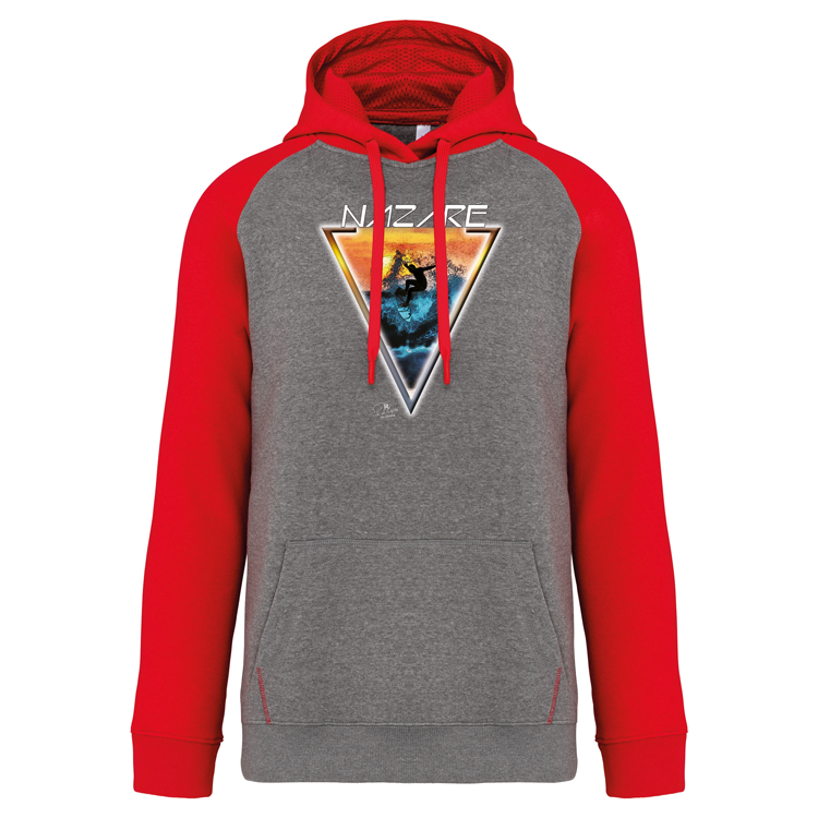 Sweatshirt com capuz Sunset Nazaré