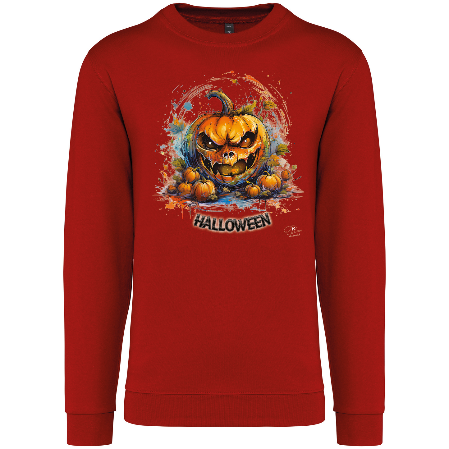 Sweatshirt Kariban sem Capuz Abóbora