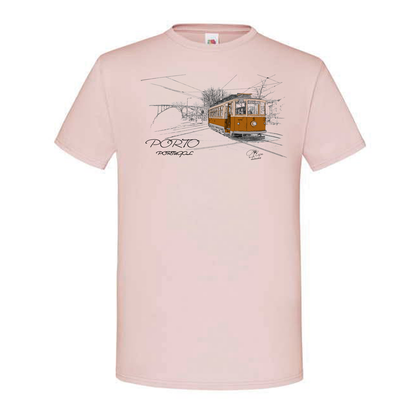 T-shirt Fruit of the Loom, Iconic, 150g, Carmo