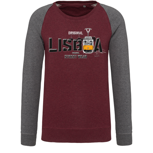 Sweatshirt Bicolor sem capuz Original Lisboa