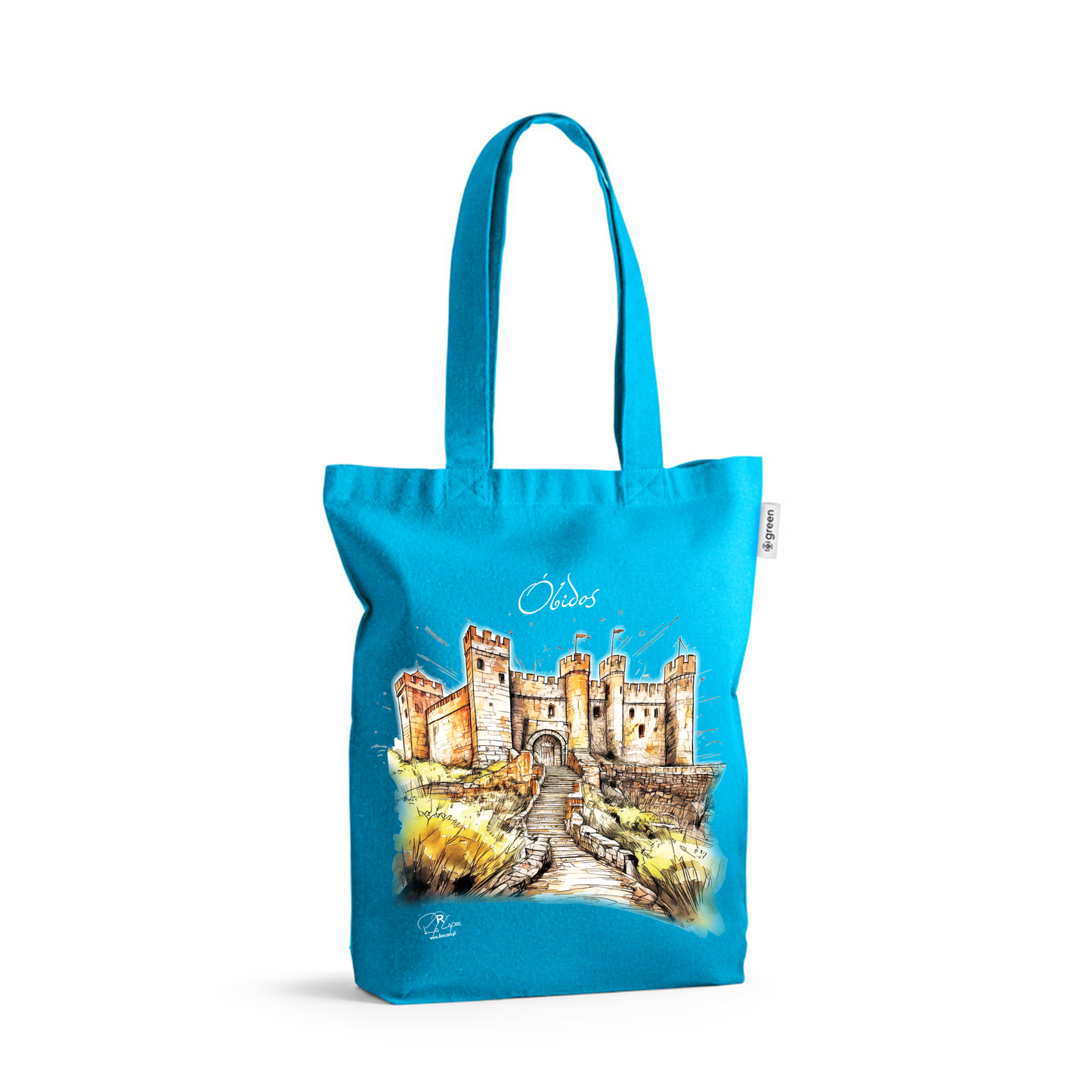 Sacos de Algodão Ecológico 220g Castelo de Óbidos