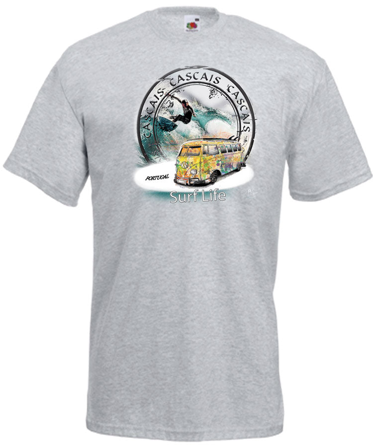 T-shirt Surf Life Cascais