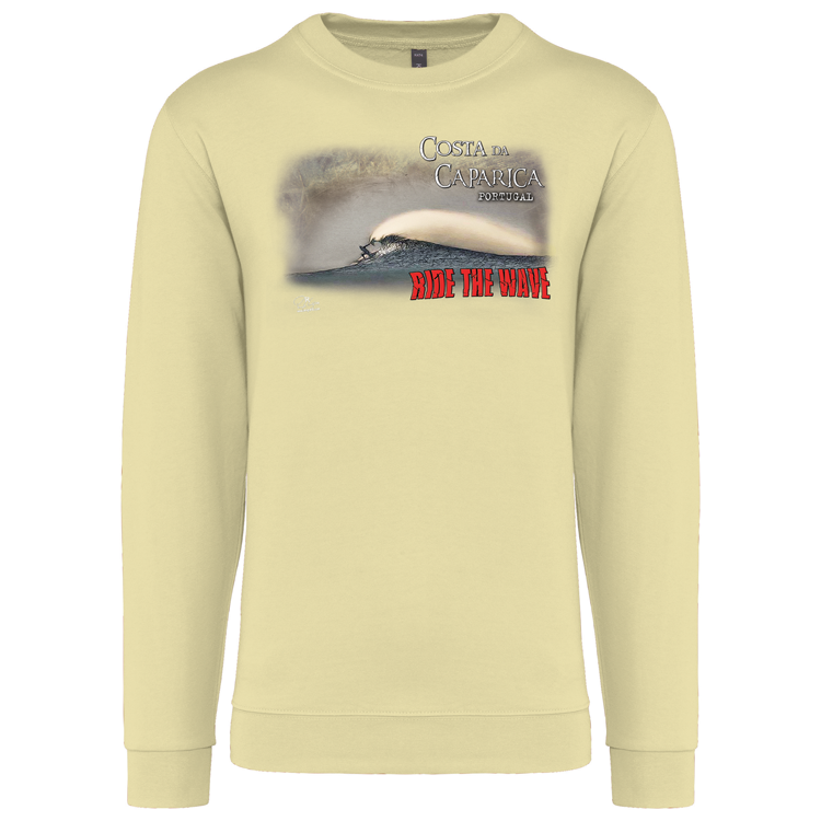 Sweatshirt Kariban sem Capuz Ride the Wave Costa da Caparica