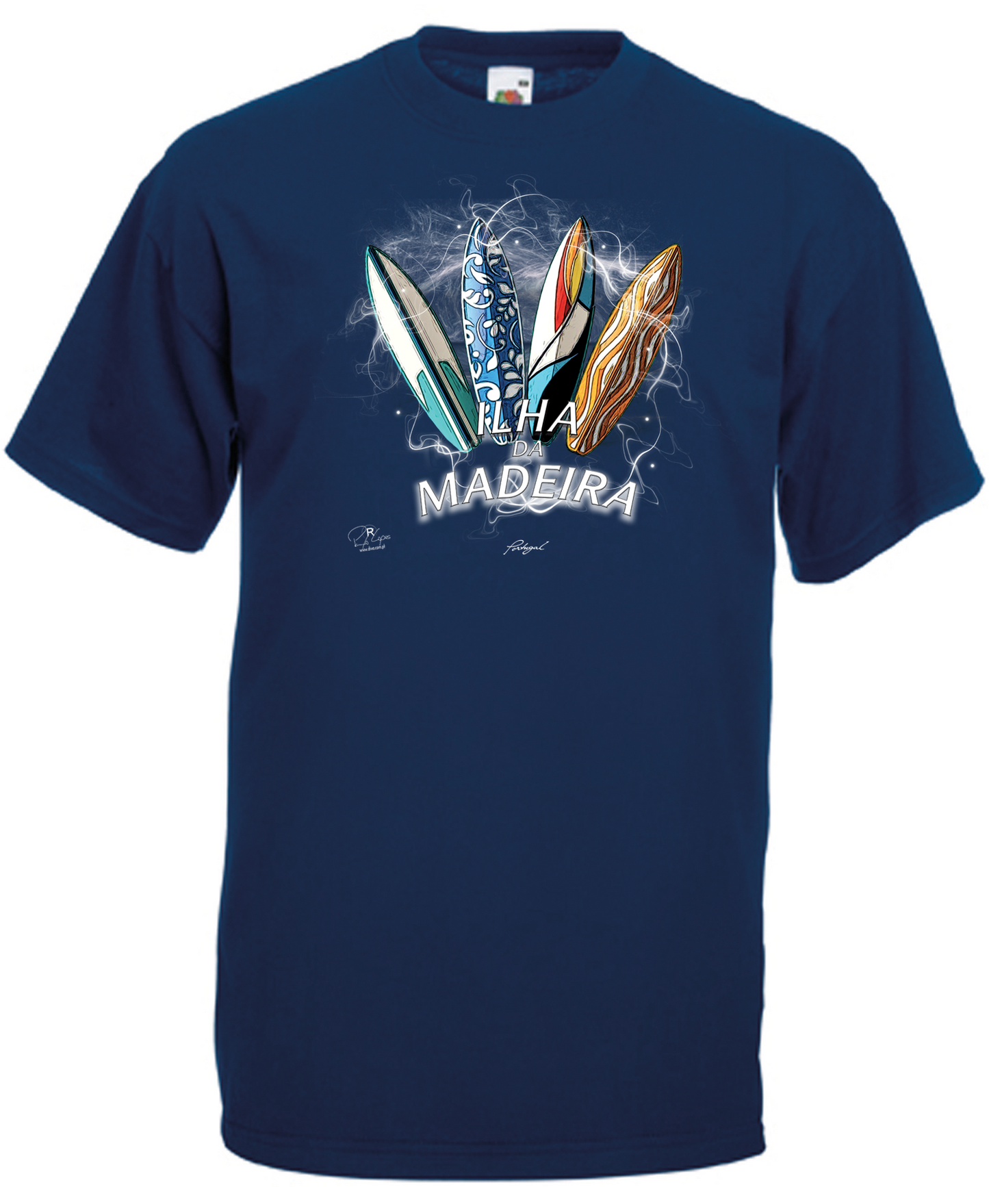 T-shirt Surfboards Ilha da Madeira