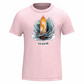 T-shirt de Criança Kariban Prancha Nazaré