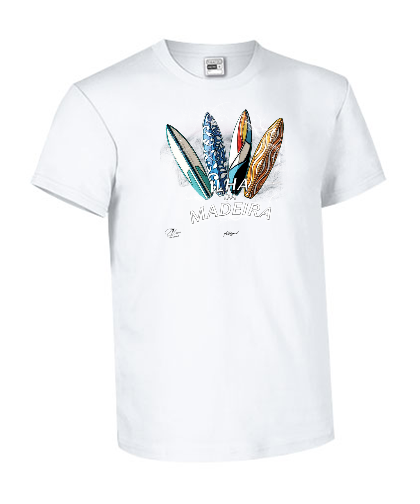 T-shirt Kids Surfboards Ilha da Madeira