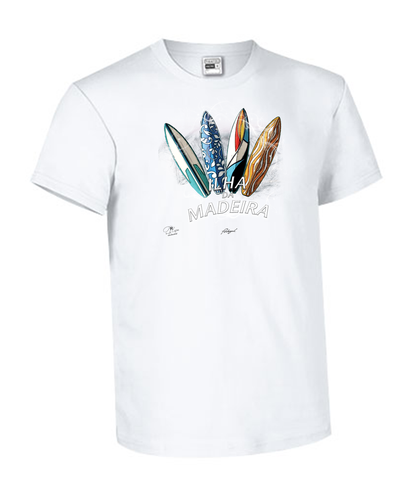 T-shirt Kids Surfboards Ilha da Madeira