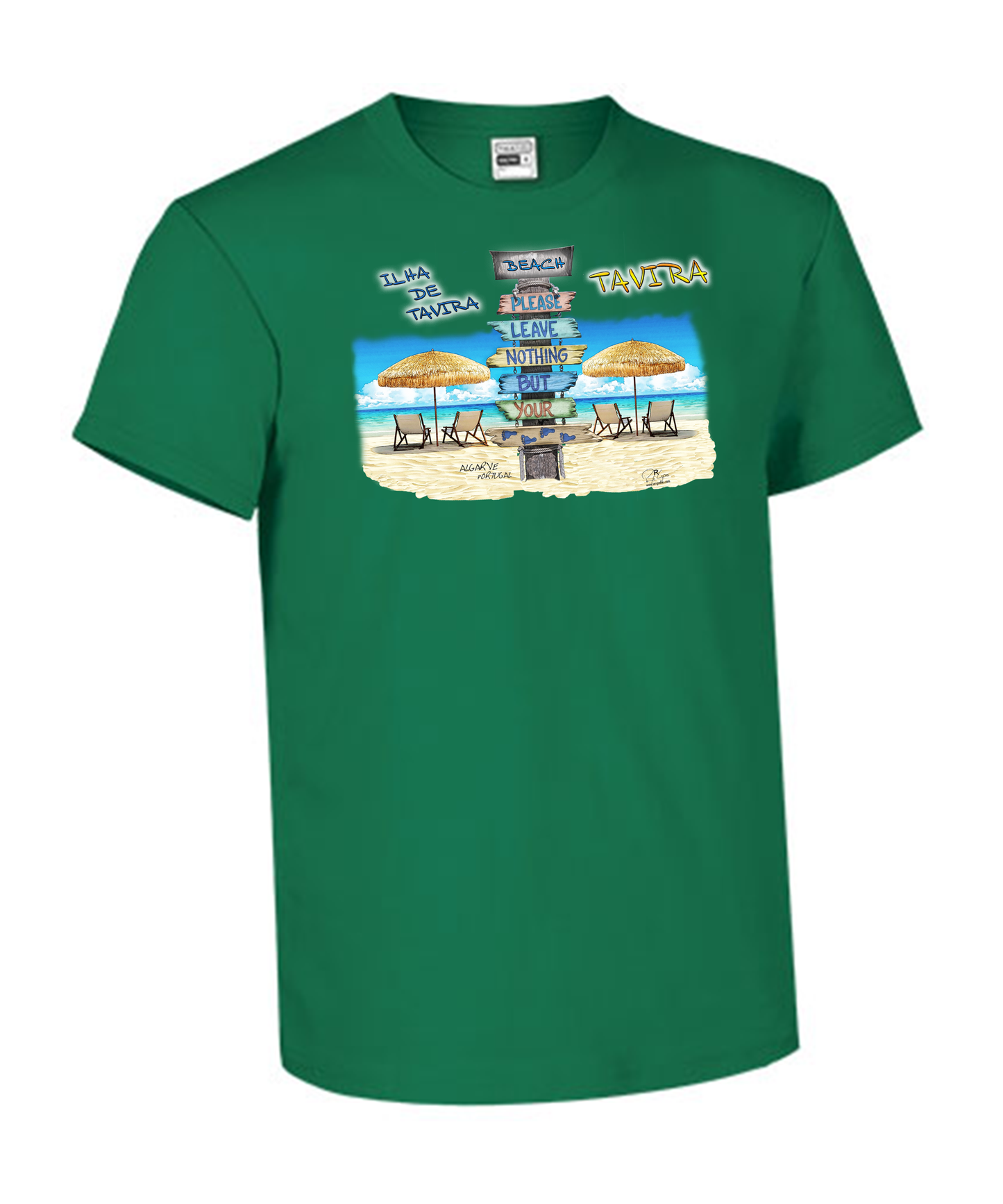 T-shirt Kids Pegadas Tavira