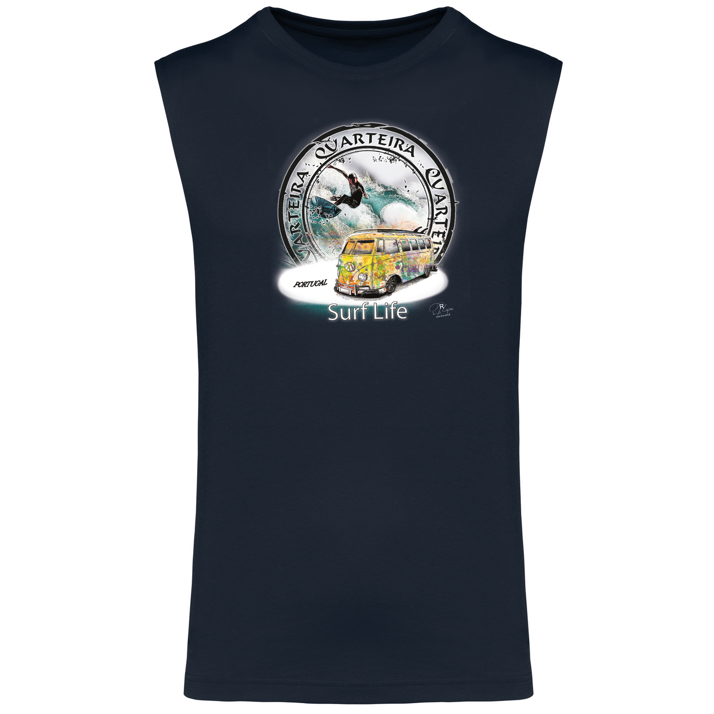 T-shirt Alças Surf Life Quarteira