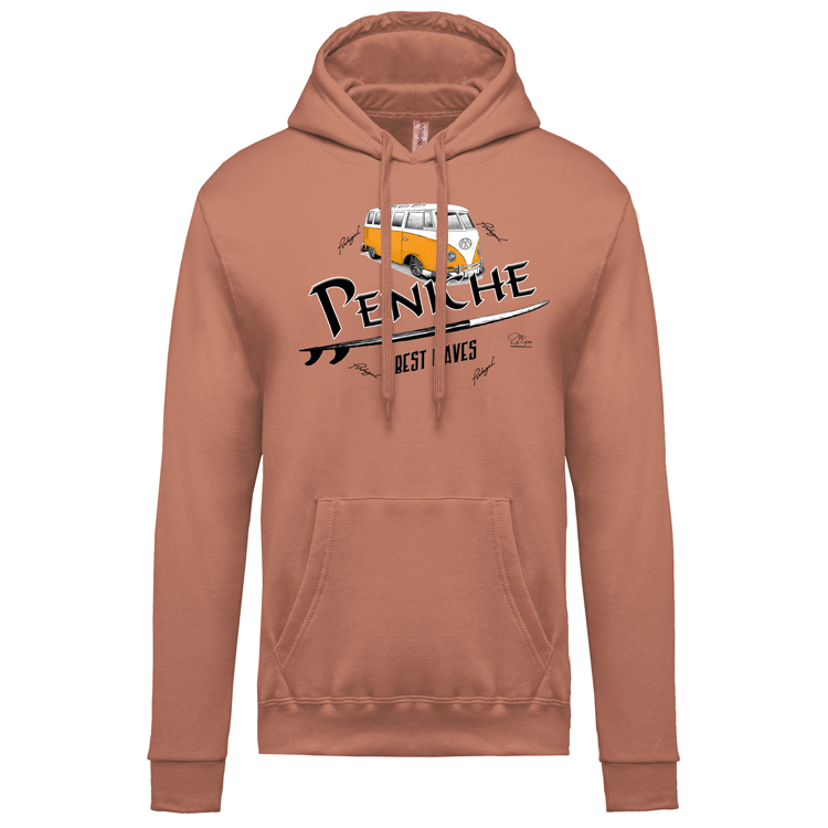 Sweatshirt Kariban com Capuz Pão de Forma Peniche